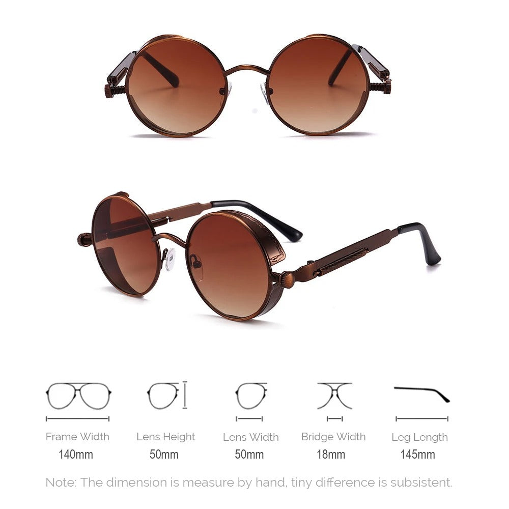 GAFAS DE SOL RETRO MARRON