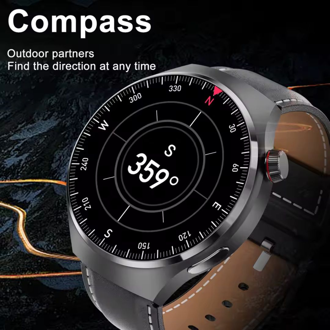 RELOJ INTELIGENTE GT4 PRO GPS NFC