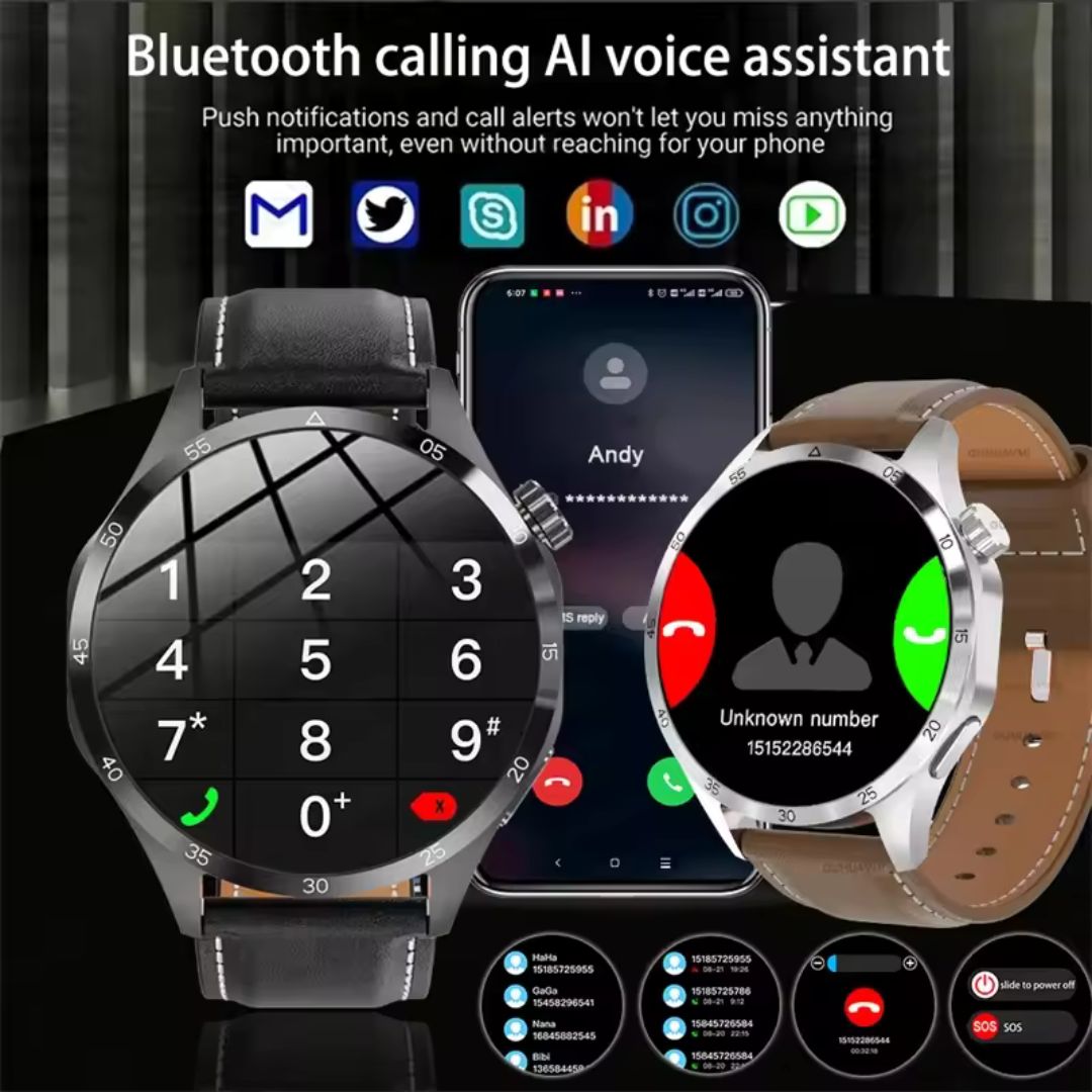 RELOJ INTELIGENTE GT4 PRO GPS NFC