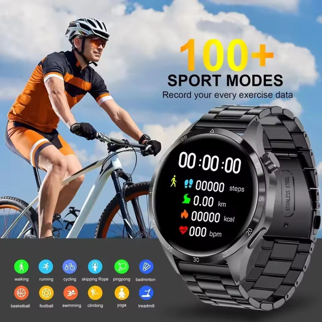 RELOJ INTELIGENTE GT4 PRO GPS NFC