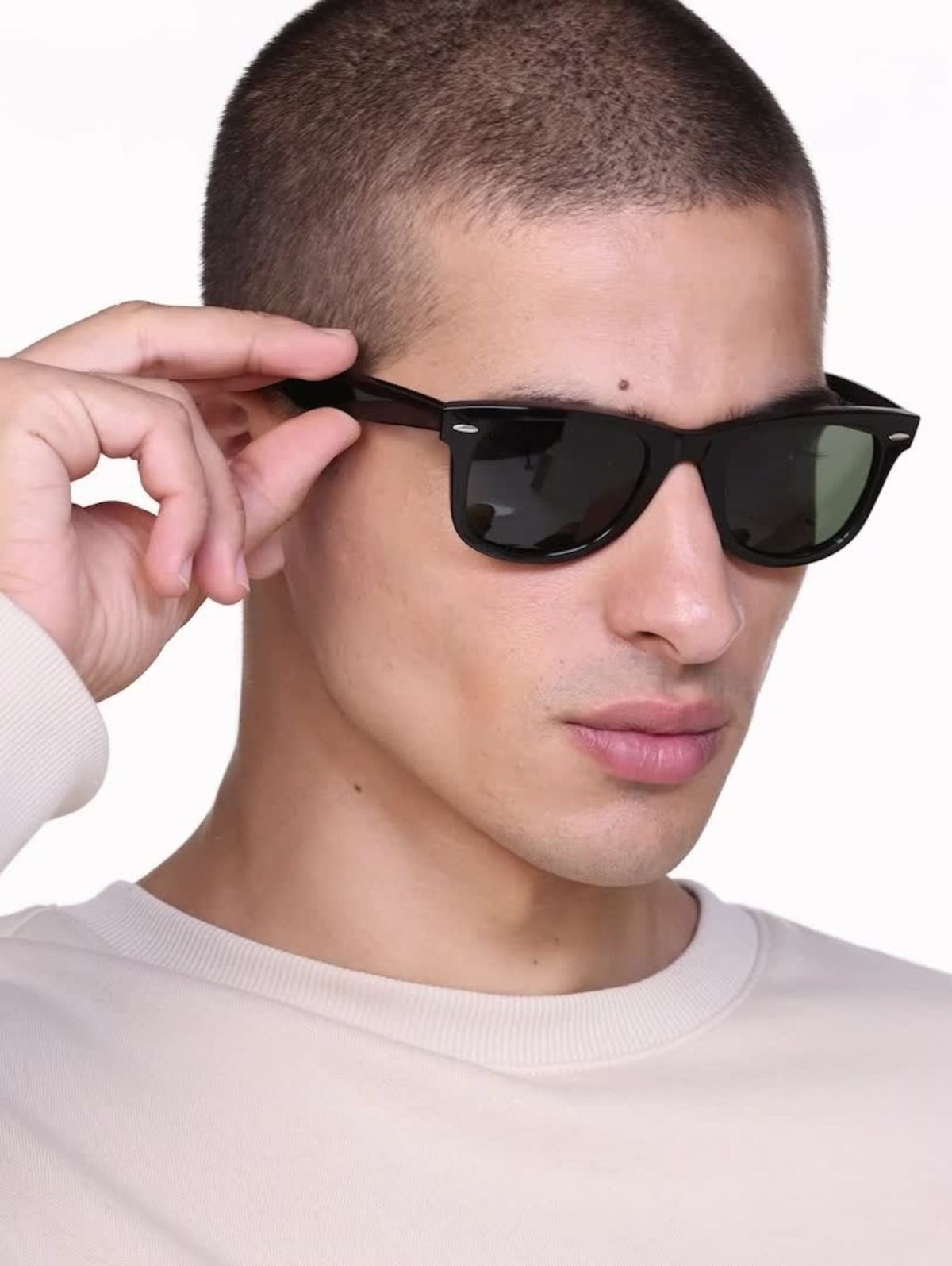 GAFAS WAYFARER NEGRA UV 400