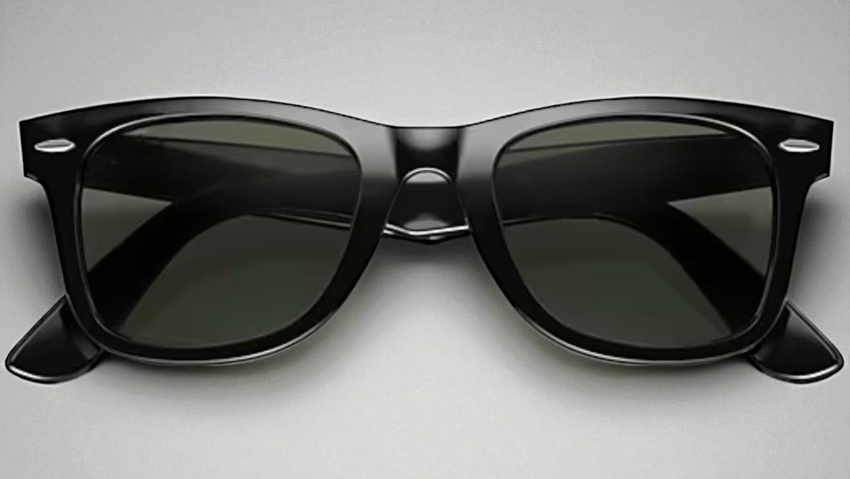GAFAS WAYFARER NEGRA UV 400
