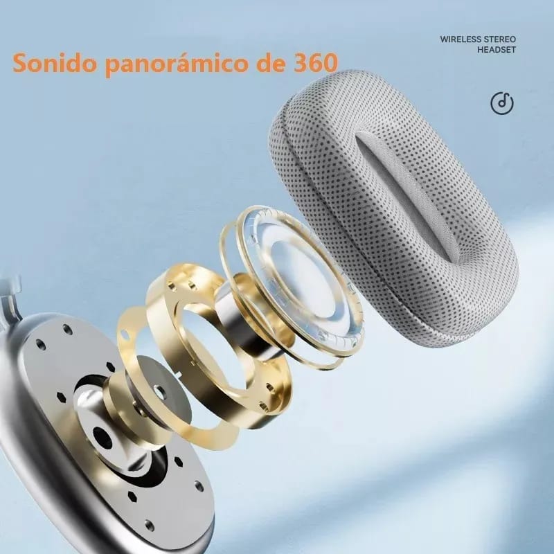 AURICULARES  DIADEMA P9 PRO MAX
