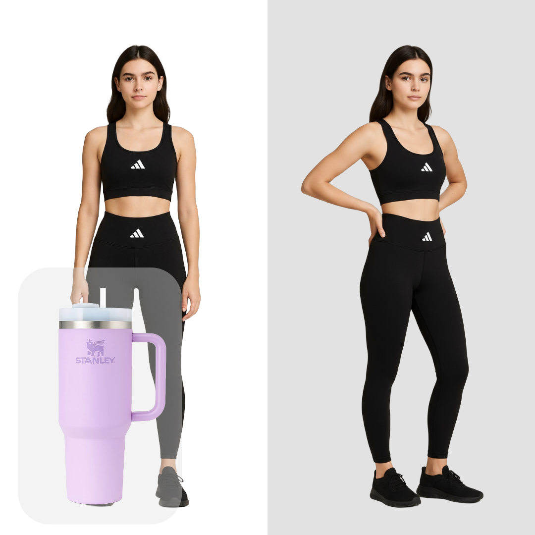 Conjunto Deportivo Adidas + Termo STANLEY
