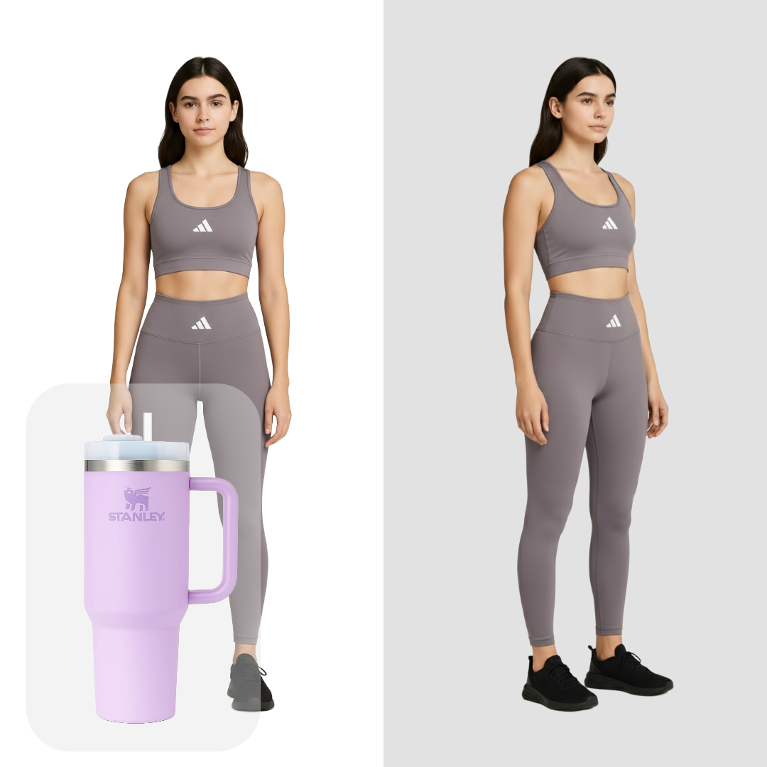 Conjunto Deportivo Adidas + Termo STANLEY