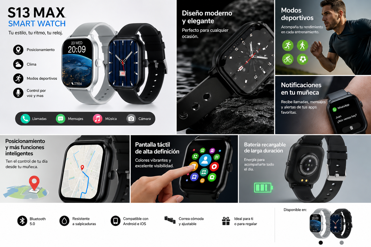 RELOJ S13 MAX