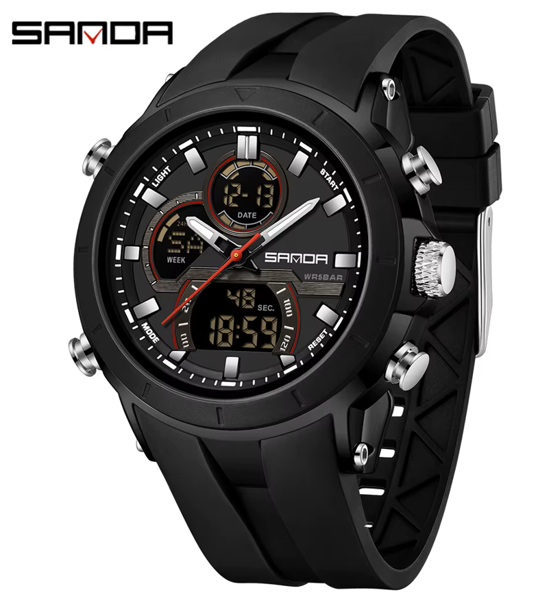 RELOJ SANDA 6279 SILICONA