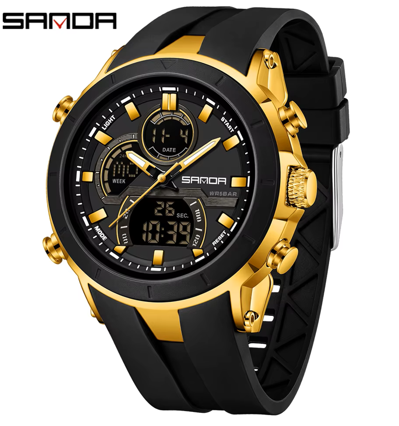 RELOJ SANDA 6279 SILICONA